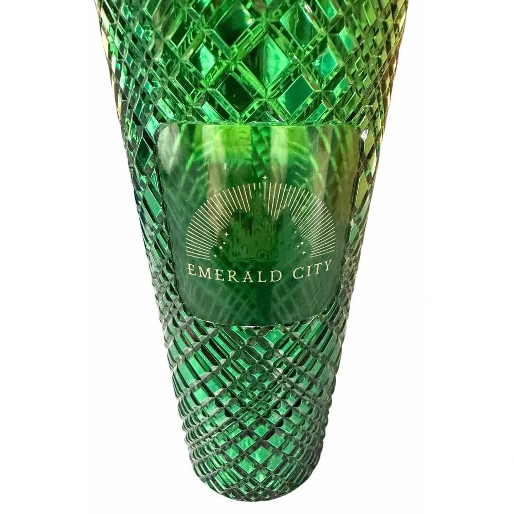 Starbucks Wicked Green Emerald City With‎ Straw Tumbler